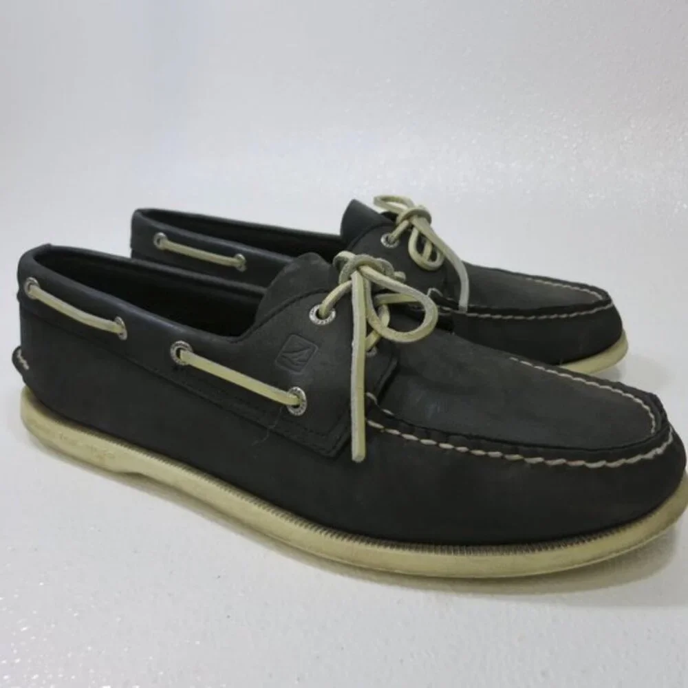 Sperry Nubuck Leather Top-Sider Deck Boat Shoes Men's Footwear Nautical Sz 11 M - Picture 7 of 7